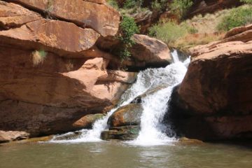 Mill Creek Falls was an unexpected natural waterfall surprise that I hadn't planned on visiting when we made a return trip to Moab 16 years after our first visit.  Waterfalls weren't even on our...