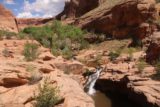 Left_Hand_094_04202017 - Looking down at the Mill Creek Falls in Moab