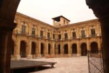 Leon_173_06122015 - Looking across the courtyard in the Basilica de San Isidro in Leon