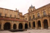 Leon_191_06122015 - Looking across the courtyard in the Basilica de San Isidro in Leon