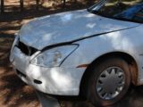 Lesmurdie_Falls_012_jx_06162006 - Damage to the hire car