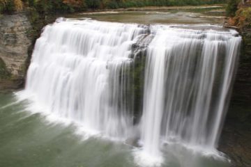 The Middle Falls of the Genesee River was definitely our favorite of the three major waterfalls on the Genesee River in Letchworth State Park as it was easily the largest and most spectacular of...