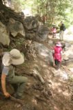 Lewis_Falls_17_048_06102017 - The family making their scramble closer to the Soldier Creek Falls in June 2017