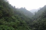 Liangshan_Waterfall_128_10282016 - Looking in the distance at steamy mountains with part of the trail for perspective