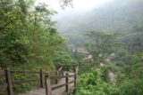 Liangshan_Waterfall_137_10282016 - The descent leading down to the bridge before the first Liangshan Waterfall