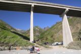 Limekiln_134_04022015 - Looking back at Hwy 1 and some folks picnicking from Limekiln Beach during our April 2015 visit
