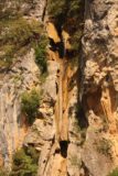 Linarejos_095_05292015 - Examining another of the tiers of Cascada de Linarejos showing its flow