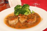 Lindau_179_06242018 - This was Julie's veal with capers and broccoli served up by the Restaurant Zum Altes Rathaus