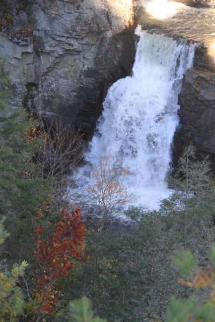 Linville_Falls_020_20121019 - The main plunge of Linville Falls