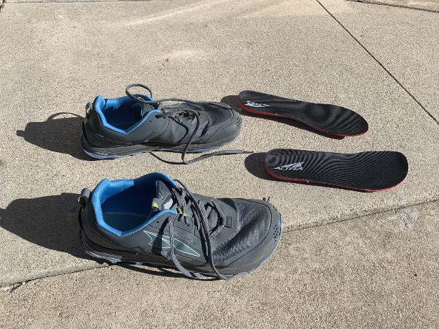 Letting my trail running shoes dry, especially after it was put through the ringer on the Bridge to Nowhere hike when the San Gabriel River was running high
