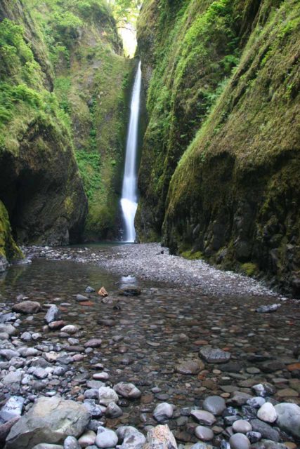 Lower Oneonta Falls - Scramble to Oneonta Gorge's Best Falls