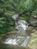 Lucifer_Falls_024_jx_06172007 - Triple cascades in the scenic Enfield Glen