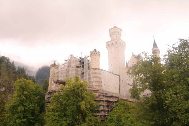 Ludwigs_Castles_188_06252018 - The everpresent work going on at the Neuschwanstein Castle are now due to restoration and/or enhancement as opposed to completion