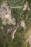Ludwigs_Castles_219_06252018 - This was as good of a shot of the Poellat Gorge Waterfall and Marienbrucke that I could get from the gift shop at Neuschwanstein Castle