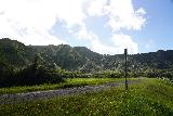 Lulumahu_Falls_218_11232021 - Broad look across the gravel road towards the Ko'olau Range from within the Honolulu BWS property