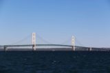 Mackinac_Island_008_10012015 - Looking towards the impressive Mackinac Bridge from the ferry