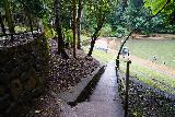 Malanda_014_06282022 - Descending the last set of steps to the swimming area before Malanda Falls