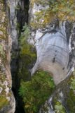 Maligne_Canyon_012_09212010 - Deep and narrow gorge giving us a sense of vertigo