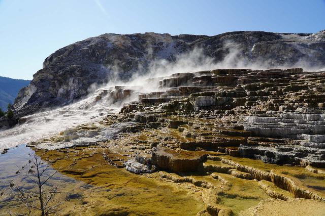 Mammoth_Hot_Springs_106_08042020 - The impressive Mound Terrace that was flowing well during our August 2020 visit