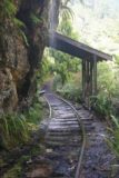 Mangatini_Falls_137_12292009 - Railroad tracks beneath rock shelter