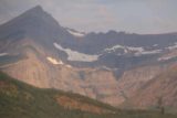 Many_Glacier_Hotel_044_08072017 - Looking far off in the distance towards some thin cascades tumbling beneath where I believe Iceberg Lake is supposed to be