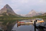Many_Glacier_Hotel_062_08072017 - Looking towards the boat dock on the Swiftcurrent Lake