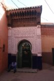 Marrakech_284_05162015 - Passing by an elaborate Arabic arched doorway on the way to Ben Youssef Medersa
