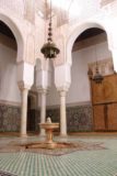 Meknes_056_05202015 - An attractive fountain and tall atrium besides the tomb of Moulay Idriss in Meknes