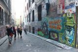 Melbourne_17_071_11212017 - This was the narrow alleyway (Hosier Lane) containing the most famous of the urban graffiti art in the Melbourne CBD