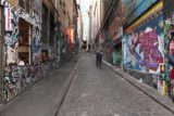 Melbourne_17_092_11212017 - Looking back up the hill along Hosier Lane towards more graffiti art flanking the alleyway