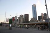 Melbourne_17_106_11212017 - Looking towards some high rises on the opposite side of the Yarra from Flinders Station as seen from Federation Square in the Melbourne CBD
