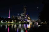 Melbourne_17_553_11222017 - Another look at reflections in the Yarra River towards the high rises over the Southbank as we were leaving the Noodle Night Market