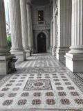 Melbourne_223_iPhone_11232017 - Some kind of fancy flooring and columns at one of the venues that Julie was checking out whilst touring the CBD alone
