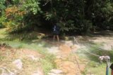 Mele_022_11282014 - Julie traversing one of the stream crossings