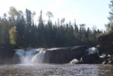 Middle_Falls_Pigeon_River_008_09272015 - View of Middle Falls from the banks of the Pigeon River on the Canadian side