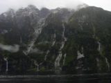 Milford_Sound_098_11302004 - Looking across the fiord from its north side at the context of both Fairy Falls and Bridal Veil Falls on our early December 2004 Milford Sound Cruise