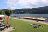 Millstatt_005_07122018 - Looking towards the free swimming area on the shores of Millstattersee