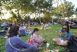 Mindil_Beach_020_06122022 - Having a picnic on the lawn at the Mindil Beach Night Market