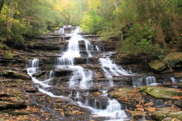 Minnehaha Falls was Julie's favorite waterfall in Georgia as it possessed what Julie described as 