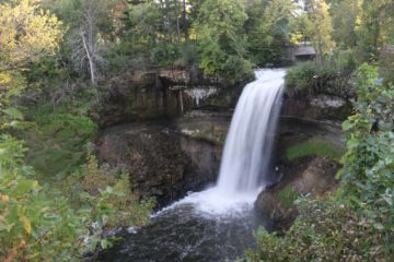 Minnehaha Falls was perhaps the most well-known waterfall in the state of Minnesota.  I'd imagine the biggest reason for this was that it was pretty much an urban waterfall within the city of...