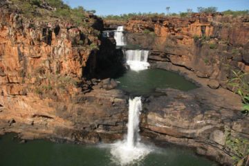 Mitchell Falls was a very beautiful four-tiered waterfall that we thought truly embodied the beauty and rugged character of the Australian Outback in the remote Kimberley Region of Western Australia..