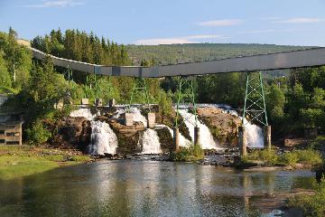 Revelforsen was a waterfall that I once dubbed the 