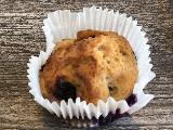 Monterey_018_jx_11172018 - This was Julie's blueberry muffin gluten free served up at the Morning Dove Bakery and Cafe