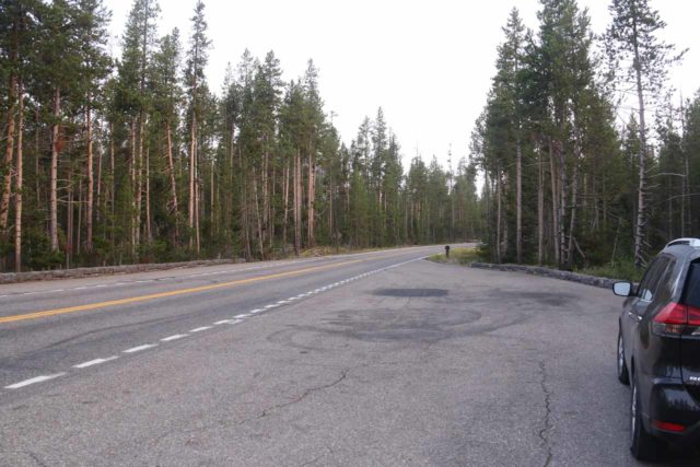 Moose_Falls_17_002_08112017 - This was the large pullout by the South Entrance Road just north of the Crawfish Creek Bridge immediately above the Moose Falls