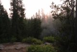 Moose_Falls_17_006_08112017 - Looking towards the rising morning sun as I was making my way down to the base of Moose Falls during my August 2017 visit