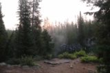 Moose_Falls_17_025_08112017 - Looking out towards the rising steam from Moose Falls before the sun came up