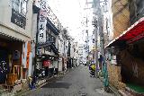 Morioka_010_07102023 - Walking through an alleyway towards some ramen joint somewhere in Morioka