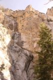 Mt_Charleston_195_04222017 - Another look at the middle drop of Mary Jane Falls before the sun would have breached the immediate area (the leftmost one was already lit up by the morning sun)