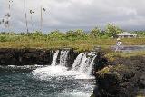 Mu_Pagoa_Falls_053_11142019 - Another look at Julie checking out the Mu Pagoa Waterfall in Savai'i