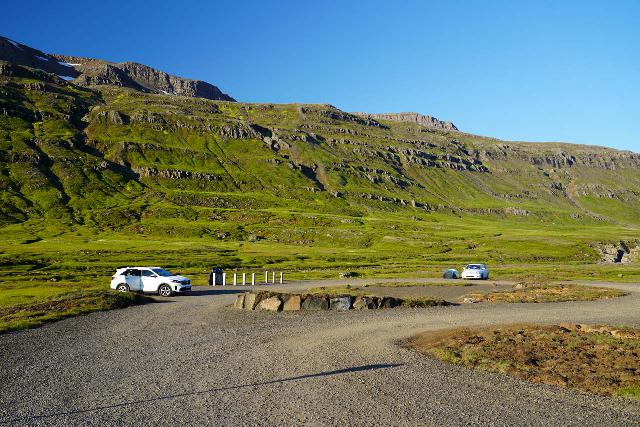 Mulafoss_008_08092021 - The car park at Neðri-Stafur, which was where we started the walk to Múlafoss